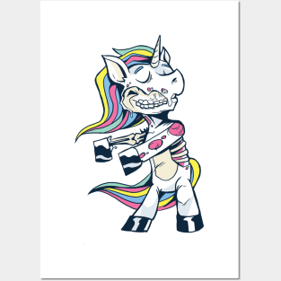 Zombie Unicorn Posters and Art